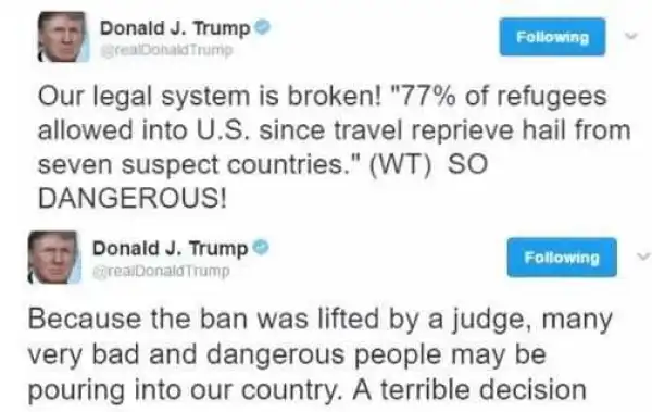 Donald Trump Worries As Over 3,000 People From 7 Banned Countries Entered The U.S